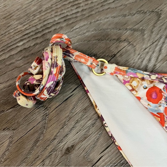 L*Space Floral Bikini Bottom with Side Ties - Picture 2 of 4